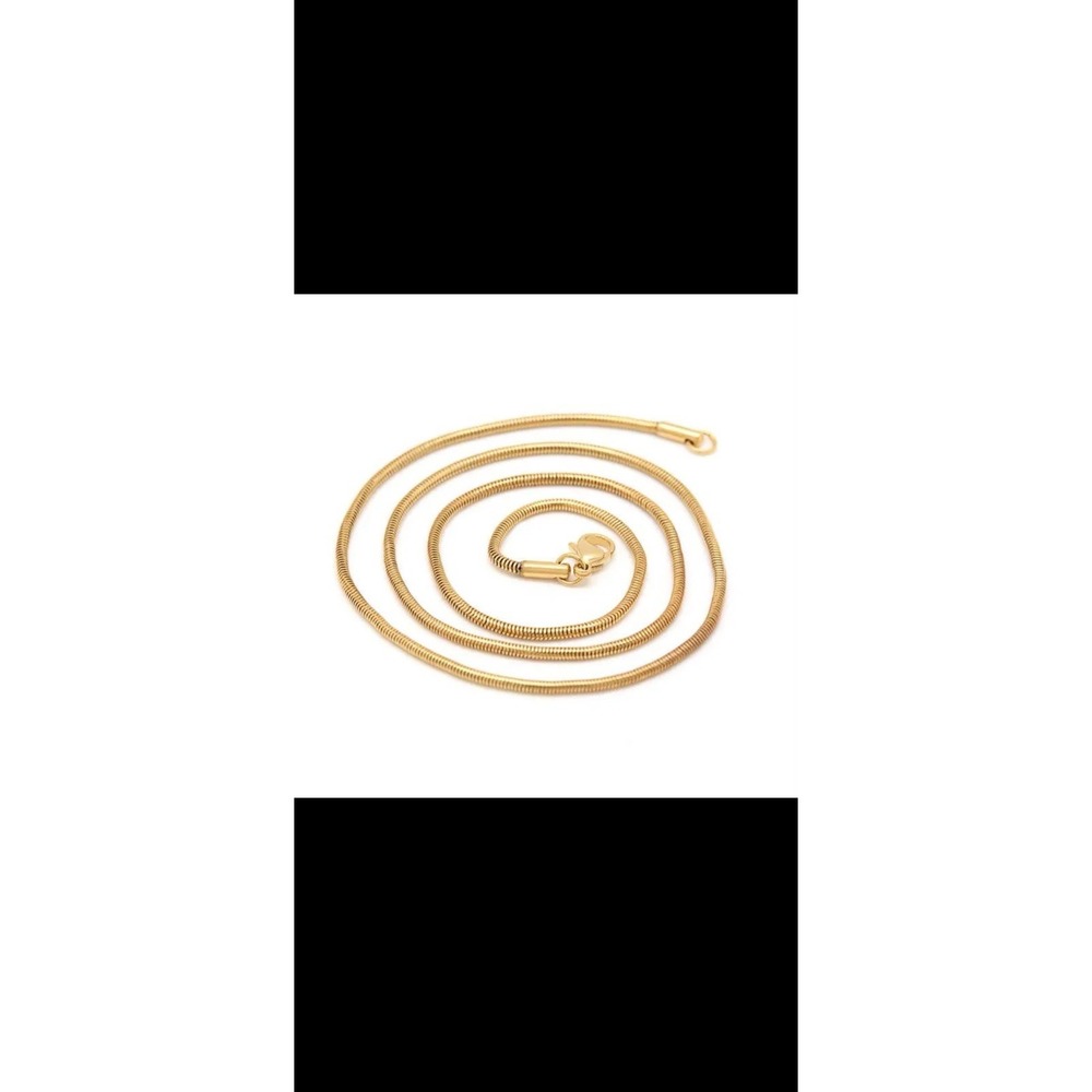 Pendant Chain‎ 14K Gold Plated 18 Inch